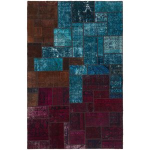 Handmade Persian K Patch Work 303x194 Cm