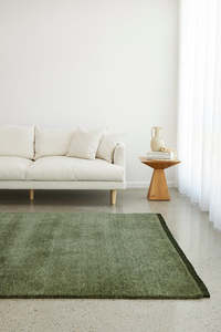 160x230cm: Refined Loom Kinship Forest Green Rug