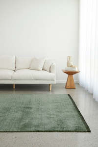 160x230cm: Refined Loom Kinship Sage Green Rug