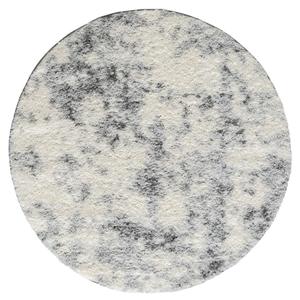 150x150cm Round: Plush Shag 389 Ash Round