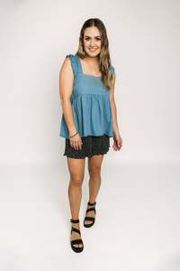 Sale: Florence Top | Denim- Was $79 Now $20