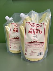 Sauces: Mello Yella Mayo Mustard 1kg ( buy one get one free)