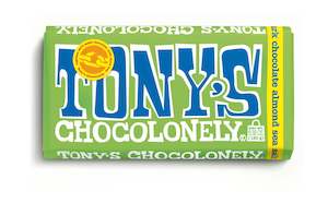 Chocolate: Tony's Chocolonely Dark Chocolate Almond Sea Salt