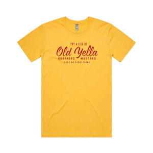 Al Brown: Old Yella Mustard T-shirt