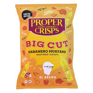 Old Yella Habanero Mustard Proper Crisps