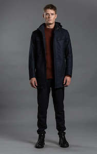 CLEARANCE: LAMINATED WOOL PARKA - CLEARANCE