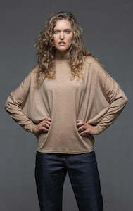 Under 100: 180GSM MERINO MOCKNECK TOP - CLEARANCE