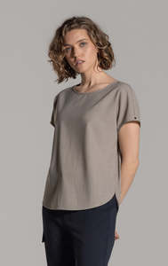 Womens: SUMMER WOOL DOLMAN TOP