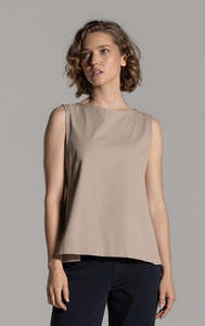 Clearance: ORGANIC COTTON SLEEVELESS TOP - CLEARANCE