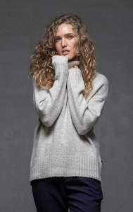 3GG MERINO ALPACA BLEND TURTLENECK - CLEARANCE