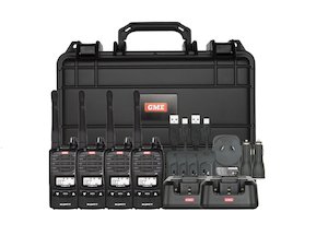 GME TX677QP QUAD PACK UHF PORTABLE RADIO - Alcom Communications