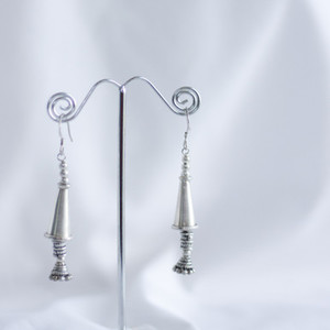 Silver Tassel Earrings