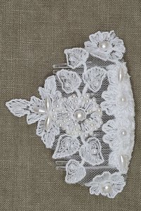 Bluebell Mantilla Hair comb - Alena Hume