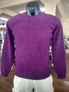 Noble Wilde: Noble Wilde Twilight Pin Dot Crew Neck Jersey