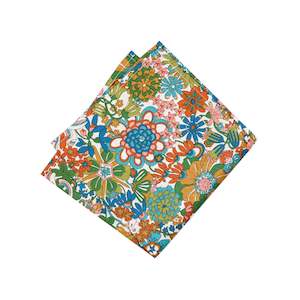 Ties Pocket Hanks: Liberty Rainbow Garden Pocket Hank