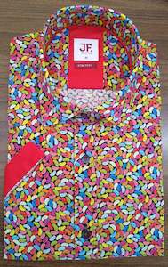 Jimmy Fox: Jimmy Fox Jelly Beans Short Sleeve Shirt