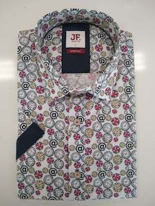 Jimmy Fox: Jimmy Fox Clocks Short Sleeve Shirt