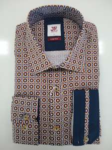 Jimmy Fox: Jimmy Fox Circles Long Sleeve Shirt