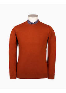 Rembrandt Naseby Brick Crew Neck Jersey
