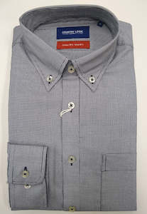 Country Look: Country Look Galway Navy Houndstooth Shirt
