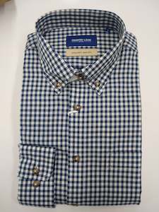 Country Look: Country Look Navy and White Galway Long Sleeve shirt