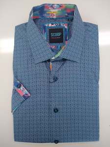 Scoop: Scoop Larry Ocean Short Sleeve Shirt