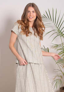 Brakeburn Ladies: Brakeburn Boxy Co-ord Top