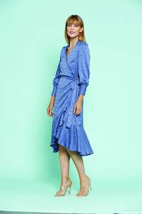 Pink Ruby: Pink Ruby Wrap dress