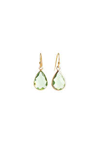 Stilen: Stilen Teardrop Earrings Green