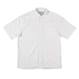 Kingston Grange: Kingston Grange White Bamboo Short Sleeve Shirt