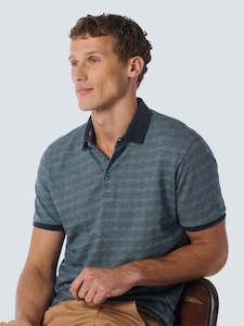 Outlet: No Excess Polo 2 Coloured Jacquard Night