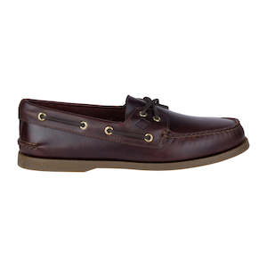 Sperry: Sperry Amaretto Authentic Original Leeward 2 Eye Boat Shoe