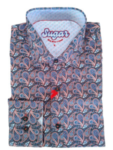 Sugar Satorial Midnight Long Sleeve Shirt