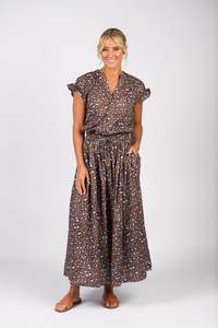 Vassalli Elastic Waist Maxi Skirt Nala