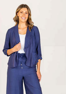 Ladies Coats Jackets: Renoma Serena Jacket - Denim