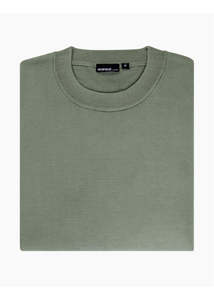Rembrandt Como Sage Green Crew Neck Jumper