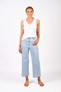 Knewe Label: Knewe Spin Jean - Light Wash