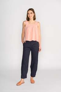 Knewe Evolve Top - Coral Check