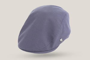 Hills Treeline Summer Driving Cap - Denim Blue