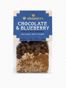 Ready Meals: Chocolate and Blueberry Spiced Rice Pudding