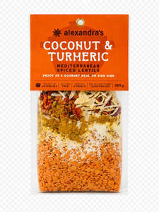 Ready Meals: Coconut and Turmeric Mediterranean Spiced Lentils