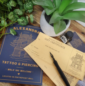 Gift Certificate - Alexandra Tattoo Co