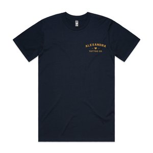Alexandra Tattoo Co. T-Shirt (Navy) - Alexandra Tattoo Co