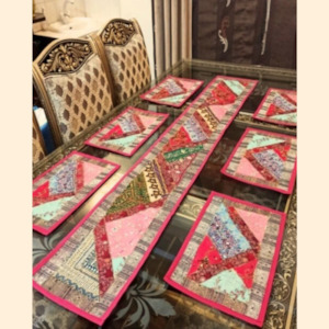 Islamic House Essentials: 4 pcs geometric pattern placemats set