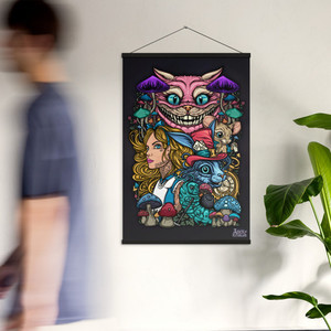 Products: Chaos in Wonderland - Poster with hangers Alice in Putterland