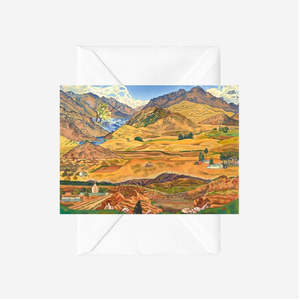 Te Papa Museum Collection Gift Card - Rita Angus 'Central Otago'