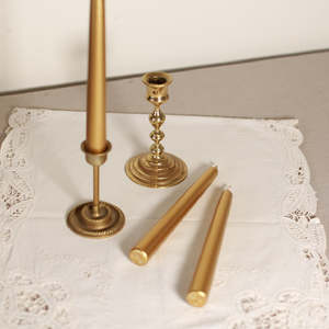 Candles: Venetian candle - Gold
