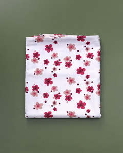 Custom Made Tablecloths: Manuka Print Hemp Tablecloth