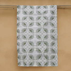 Hemp Tea Towel 'Olive'