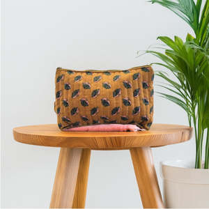 Gifts: Large Cosmetic Pouch 'Midnight Blossom'